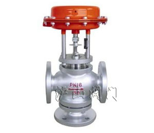 气动薄膜三通切断阀