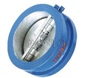 对夹双瓣蝶形止回阀