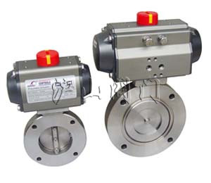 气动高真空蝶阀